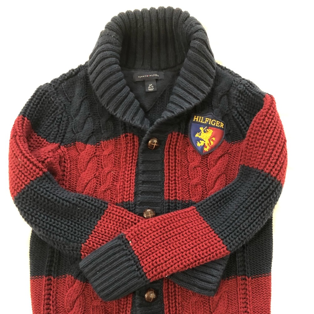 Tommy Hilfiger Shawl Collar Sweater